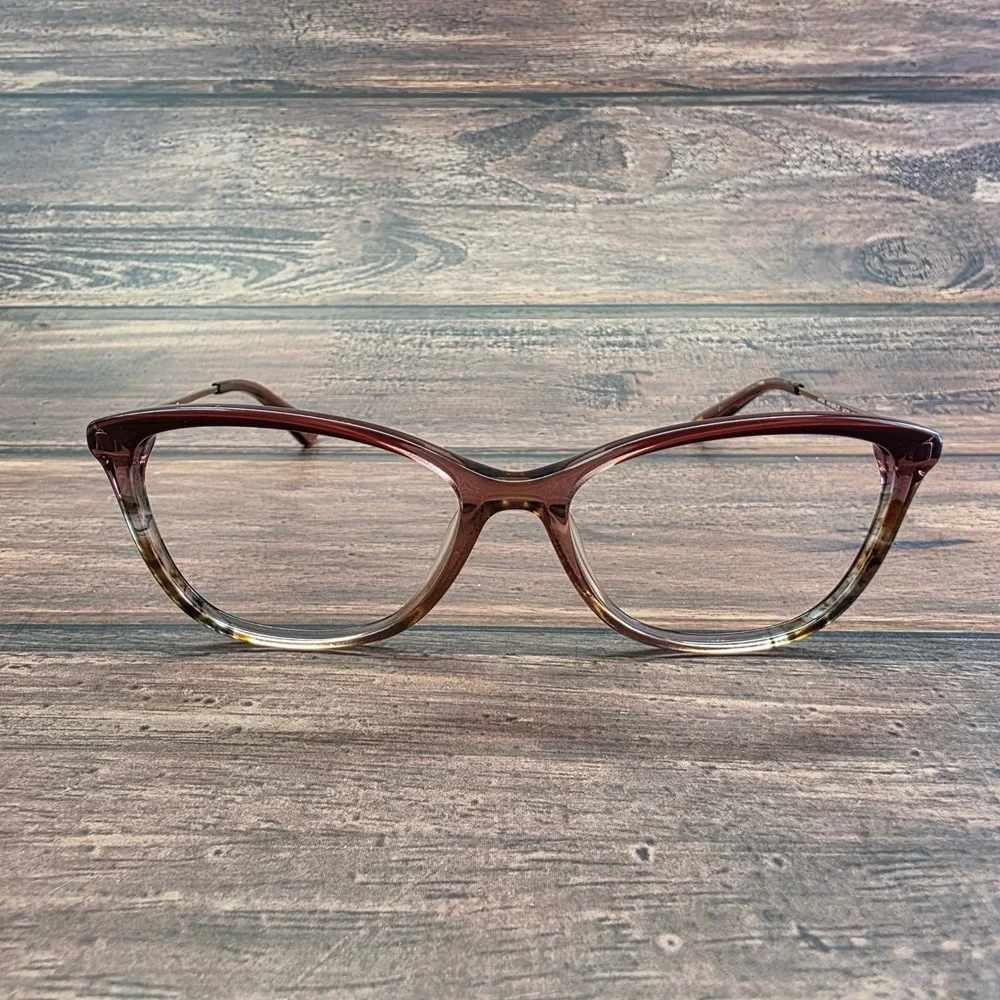 Anne‎ Klein AK5090 Merlot Purple Cat Eye Eyeglasses Frames 54-16-135 Womens